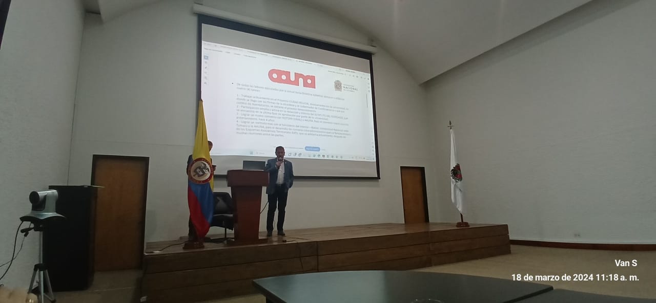 Registro Grafico de la Asamblea Ordinaria de la AAUNA 2024.